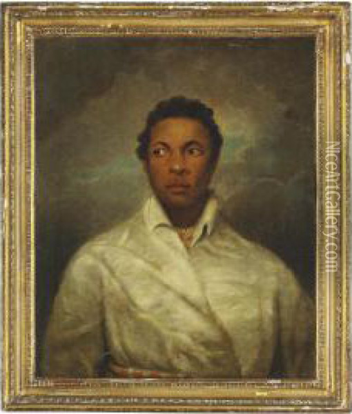 Portrait Of Ira Aldridge Oil Painting - James Northcote