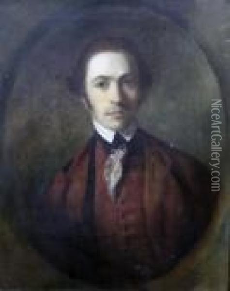 Portrait Of A Gentleman Oil Painting - Sir Joshua Reynolds