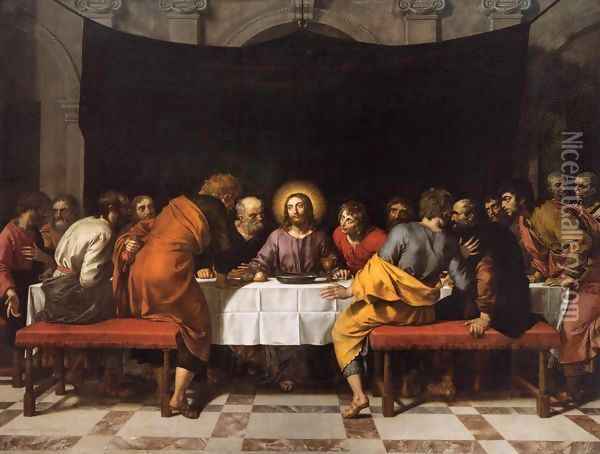 The Last Supper Oil Painting - Frans Pourbus the younger