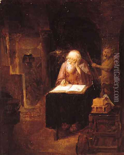 The Temptation of Saint Anthony Oil Painting - Cornelis Saftleven