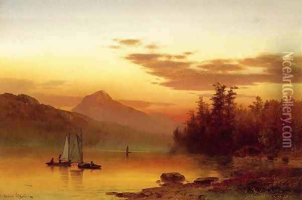 Lake Luzern, New York Oil Painting - George Herbert McCord