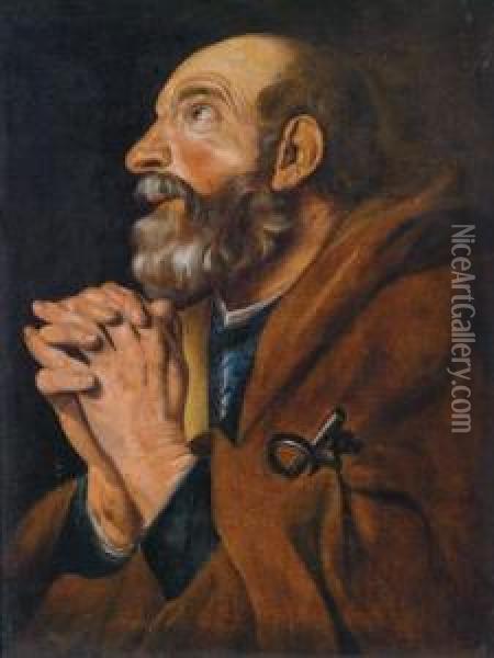 San Pietro Oil Painting - Dirck Van Baburen