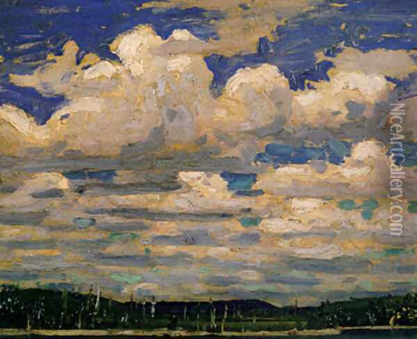 Summer Day Oil Painting - Tom Thomson