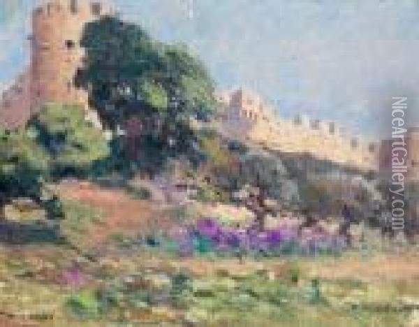 Vue D'une Forteresse Oil Painting - Fernand Maillaud