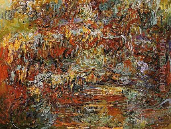 The Japanese Bridge X Oil Painting - Claude Oscar Monet