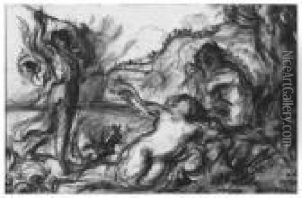 Venus And Adonis Oil Painting - Ker Xavier Roussel
