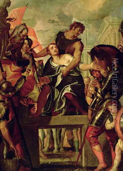 Martyrdom of St. Menas Oil Painting - Paolo Veronese (Caliari)