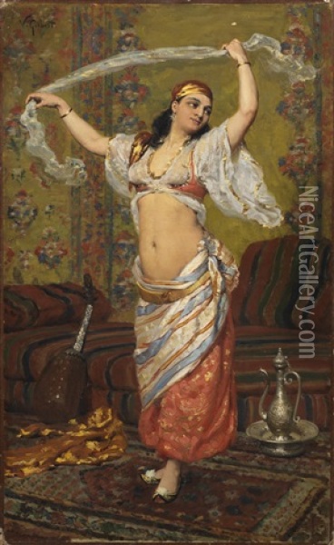 The Dance Oil Painting - Victor Gabriel Gilbert