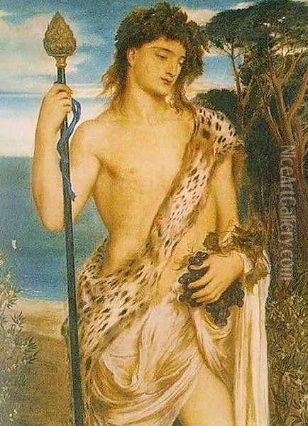 Bacchus II Oil Painting - Simeon Solomon