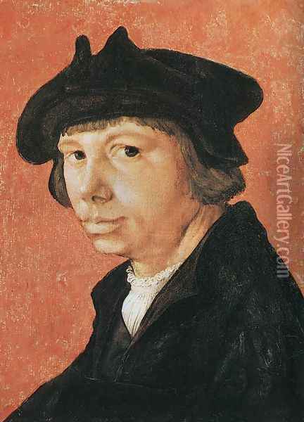 Self-portrait 1509 Oil Painting - Lucas Van Leyden