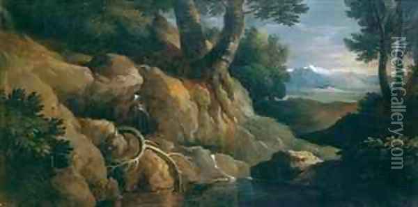 Landscape 2 Oil Painting - Gaspard Dughet