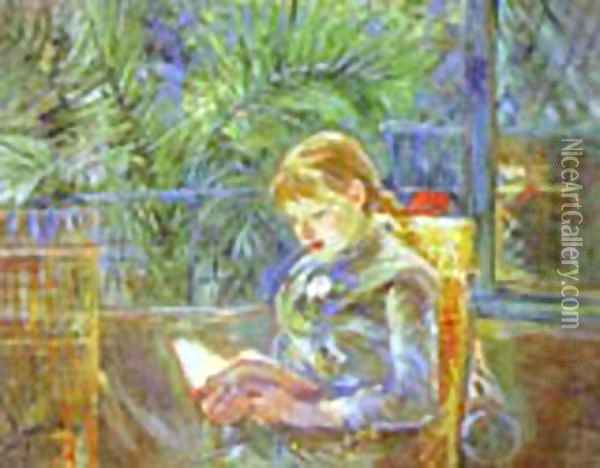 La Lecture (Reading) 1888 Oil Painting - Berthe Morisot