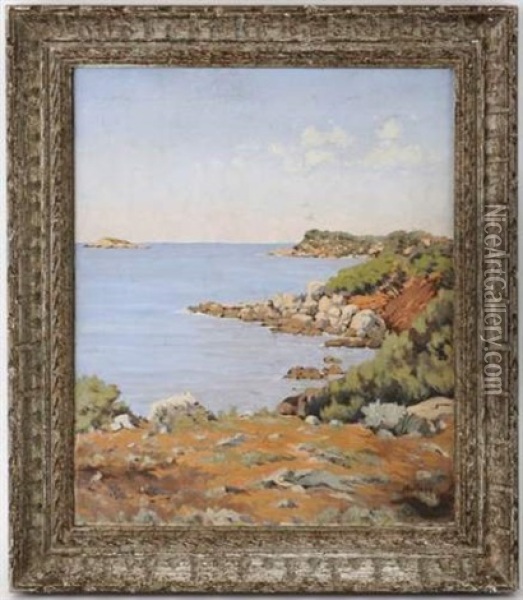 Paysage De Provence Oil Painting - Henri Malfroy-Savigny