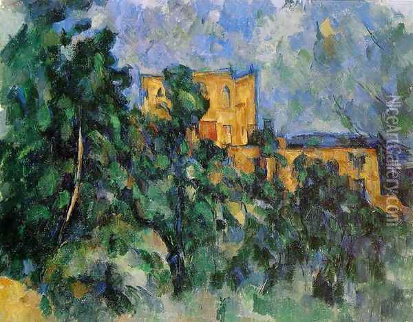 Chateau Noir II Oil Painting - Paul Cezanne