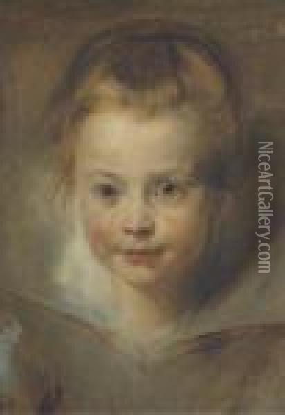 Clara Serena Rubens Oil Painting - Peter Paul Rubens