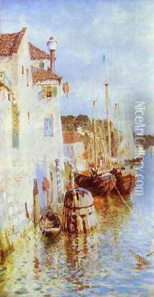 Venice 1896 Oil Painting - Vasily Polenov