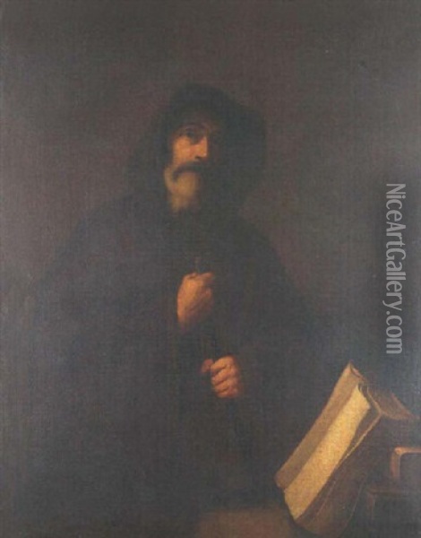 Franciscano Oil Painting - Jusepe de Ribera