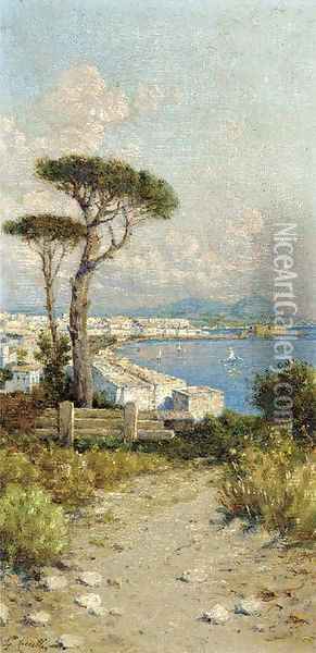 Above the Bay of Naples Oil Painting - Giuseppe Carelli
