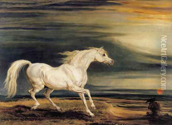 Marengo 1824 Oil Painting - James Ward