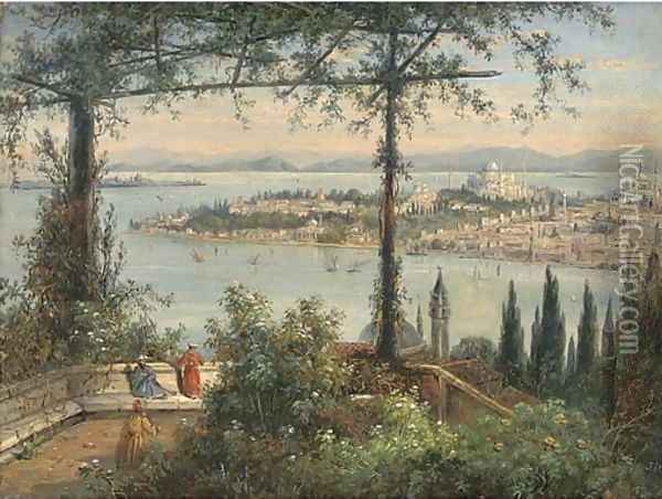 Istanbul Oil Painting - John Daniell