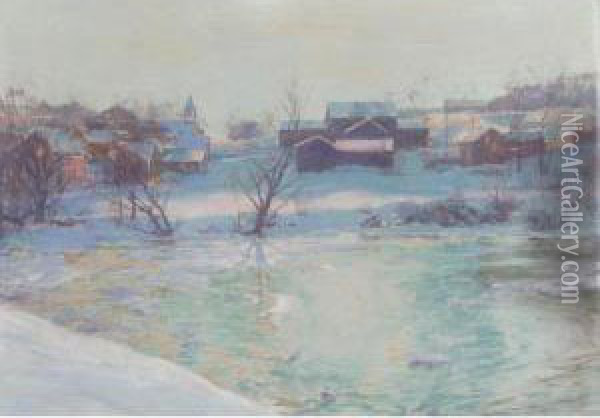 Normansvale Oil Painting - Walter Launt Palmer
