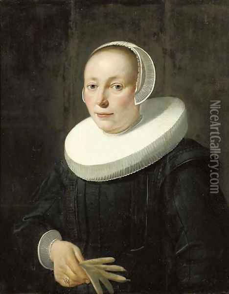 Portrait of a lady Oil Painting - Jacob Gerritsz. Cuyp