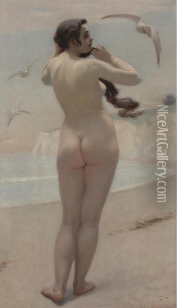 Birth Of Venus Oil Painting - Kenyon Cox