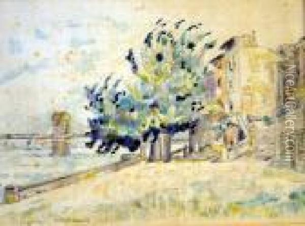 St Paul, Mars 31 Oil Painting - Paul Signac