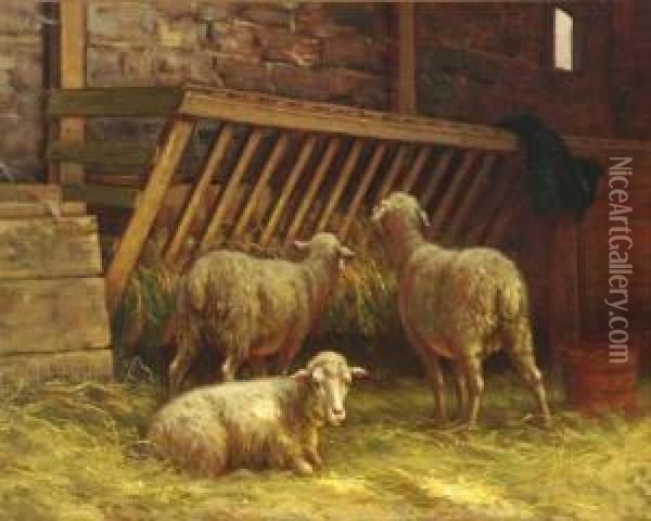 The Sheep Cove Oil Painting - John Carleton Wiggins