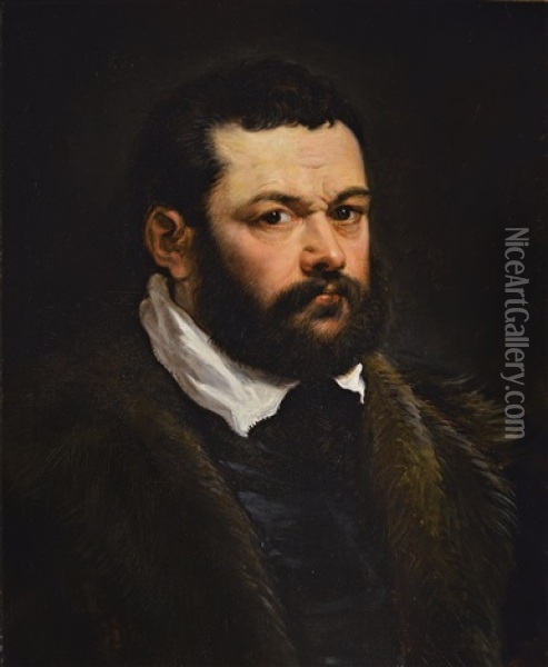 Portrait Of A Venetian Nobleman Oil Painting - Peter Paul Rubens