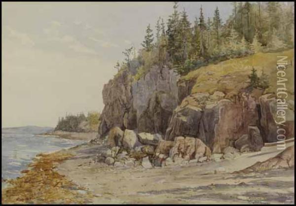 On The Ottawa River Oil Painting - Robert Ford Gagen
