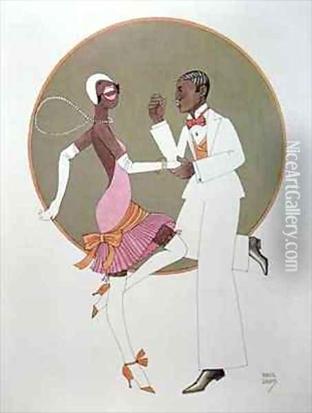 Jazz dancers Oil Painting - Paul Davis