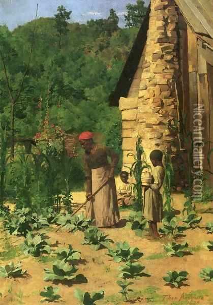 The Way They Live Oil Painting - Thomas Pollock Anschutz