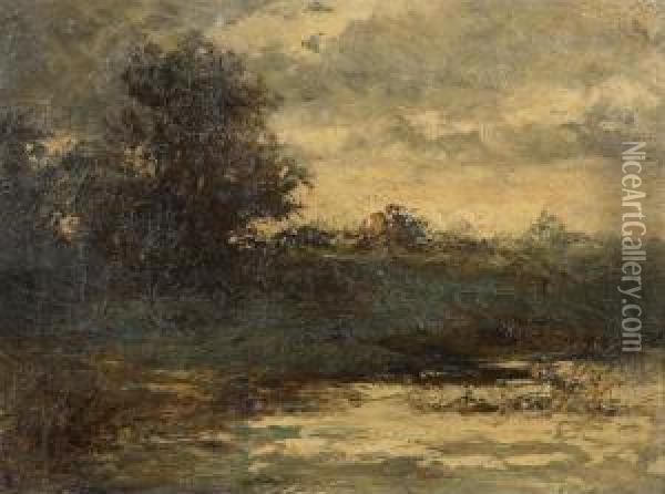 Water Landscape Oil Painting - Alexander Wust