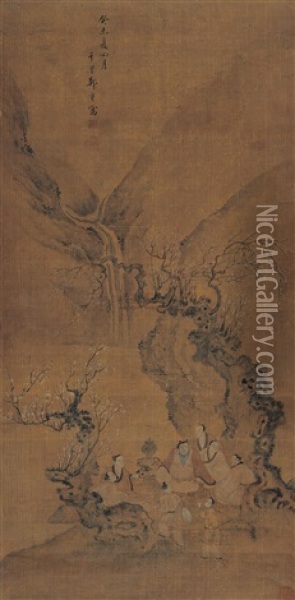 Untitled Oil Painting -  Zheng Zhong