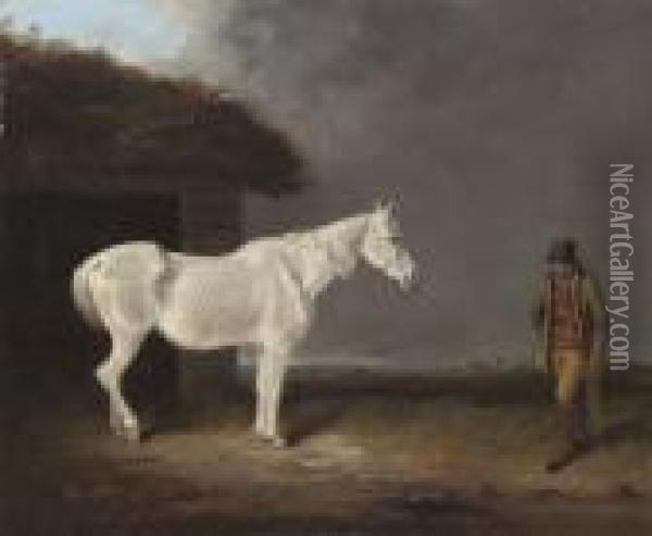 Old Friends Oil Painting - Edmund Bristow