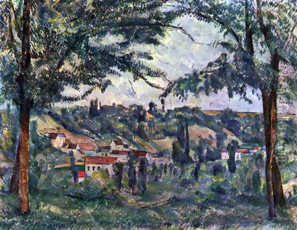 Landscape 6 Oil Painting - Paul Cezanne