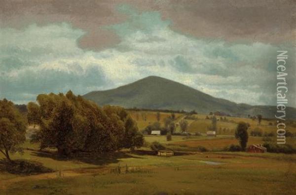A View Of New Hampshire Oil Painting - William Howard Hart