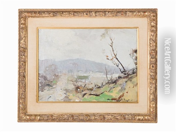 Grey Day At Canaan Oil Painting - Chauncey Foster Ryder