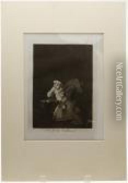 El De La Rollona (nanny's Boy) Oil Painting - Francisco De Goya y Lucientes