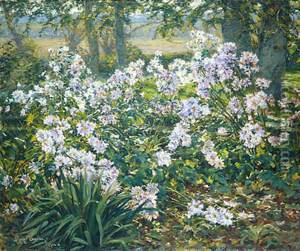 Windflowers 1912 Oil Painting - Gaines Ruger Donoho