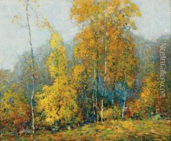 Golden Days Oil Painting - Ernest Albert