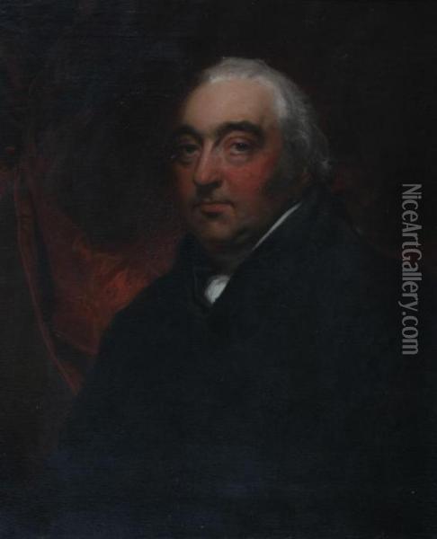 Portrait Of A Man Oil Painting - Sir Thomas Lawrence