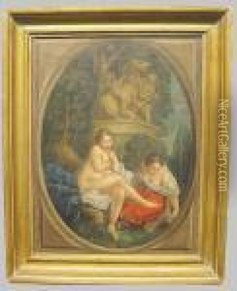 Toilet Of Venus Oil Painting - Francois Boucher