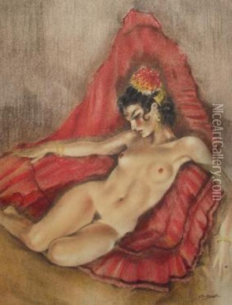 Carmen Suivi De La Course De Taureaux Oil Painting - Prosper Merimee