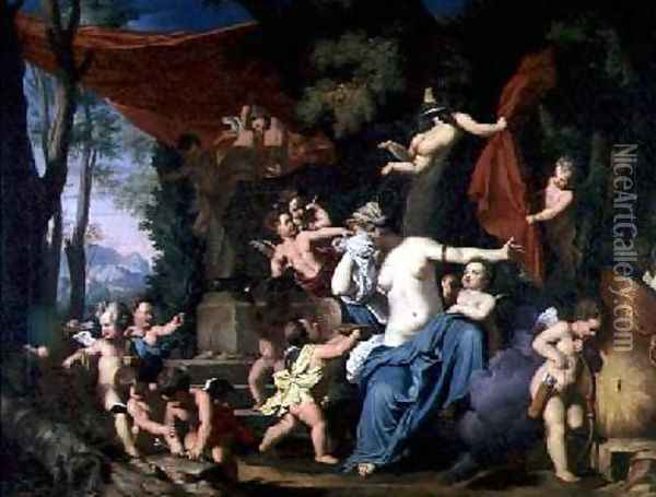 Venus Mourning Adonis Oil Painting - Gerard de Lairesse