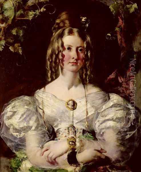 Elizabeth Potts Oil Painting - William Etty