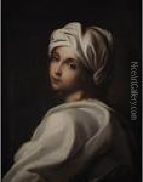 Beatrice Cenci Oil Painting - Guido Reni