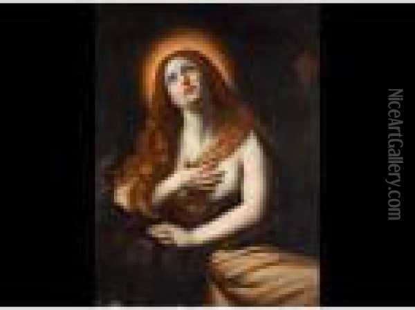 Santa Maria Maddalena Oil Painting - Guido Reni