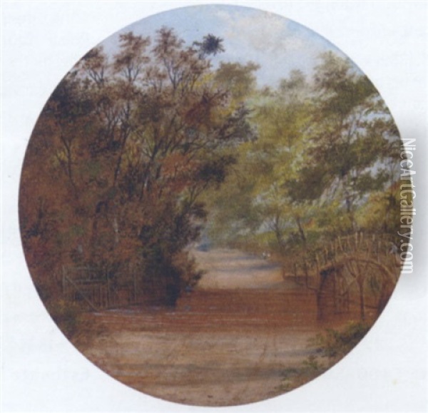 Costessy, Norfolk Oil Painting - William Philip Barnes Freeman
